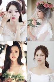 6 Korean Bridal Hair Makeup Style Trends You Must Know Bridal Makeup Bridal Hair And Makeup Asian Wedding Makeup