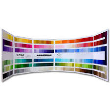 Kona Cotton Solids 340 Color Card Chart 8 17 K001 Robert Kaufman Fabrics