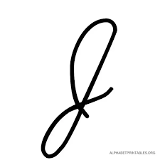 In italic cursive, there are no joins from g, j, q, or y, and a few other joins are discouraged. How To Make A J In Cursive Quora