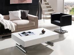 Abierta:100 x 120 x 73 cm cerrada:100 x 60 x 52 cm. Mesa De Centro Convertible Activa Muebles Vazquez