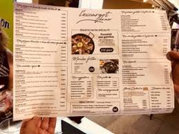 Menu Ver Precios Picture Of L Escargot De Mer Palavas Les Flots Tripadvisor