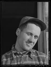Mr. Claude Levesque, French-Canadian FSA (Farm Security Administration)  client and operator of one of the pioneer seed foundation units in  Aroostook County, Maine. See general caption Aroostook number 1