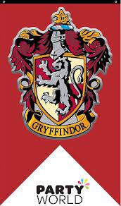 Harry Potter Gryffindor House Wall Flag 1x 30x52cm Fabric Flag With Eyelets For Hanging Fun H Harry Potter Decor Harry Potter Hogwarts Houses Harry Potter Room