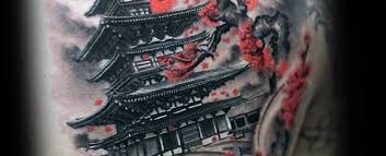 The styles and artists of realism tattooing. 50 Japanese Temple Tattoo Designs For Men Buddhist Ink Ideas