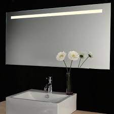 badkamerspiegel met led verlichting verwarming sensor en dimfunctie 120x60 cm designspiegels badkamerspiegel led verlichting