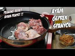 Ide Jualan Ayam Geprek Spanyol Yang Viral Pesaing Berat Ayam Penyet Lamongan Youtube Makanan Resep Ayam Ayam