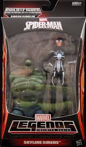 Black And Green Spiderman Action Figure Marvellegends Net Marvel Legends Marvel Legends Action Figures Marvel