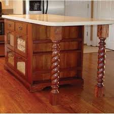 wooden island, wooden kitchen