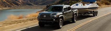 Towing capacity specifications for select trim levels for the 2021 toyota tacoma. How Much Towing Capacity Does The Toyota Tacoma Have Sterling Mccall Toyota
