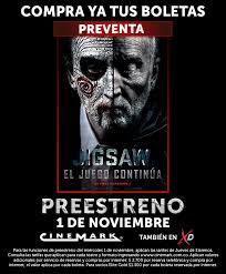 Una pesadilla salida de las más inquietantes historias del ciberespacio ha cobrado vida. Cinemark Colombia On Twitter No Te Quedes Sin Tus Boletas Para La Octava Pelicula De Este Juego Macabro Jisaw Consulta Horarios En Https T Co Yyptmburgq Https T Co Qkqw00wpnz