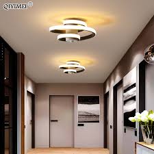 Modern led ceiling light fixtures. Modern Led Ceiling Lights For Home Entrance Balcony Hallway Lamps Bedroom White Black Indoor Lighting Fixtures Input Ac90 260v Ceiling Lights Aliexpress