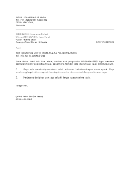 Contoh surat pembatalan haji ke kementrian agama. Doc Pembatalan Polisi Insurans Che Mie Che Mus Academia Edu