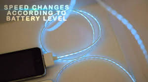 Illuminated Iphone Usb Charge Cable El Youtube