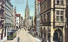 Von 1815 bis 1946 war münster die hauptstadt der ehemals preußischen. Trams In Munster Wikipedia