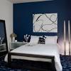 Use a basic style, idea or theme that works with blue to create a room you like to look and be. 1