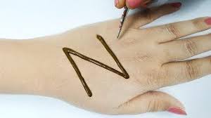 This is mehndi designs alpha bet for letter n with mehndi designs. Free Mehndi Designs N Watch Online Khatrimaza