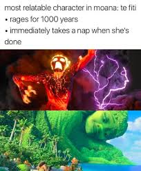 Connecting To Te Fiti On A Spiritual Level Disney Funny Funny Memes Funny