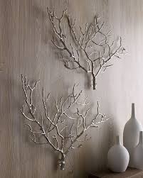 Read on for some christmas tree decorating ideas from the pros for making your tree look bigger, fuller, shinier, glitzier, and more luxurious than ever before. Decorating With Branches 15 Stylish Ideas Projects Ohmeohmy Blog Branch Decor Tree Branch Wall Decor Tree Branch Decor
