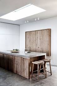 Minimalist Country Kitchen Decorating Ideas White Room With Smooth Beige Floor Wooden Kitchen Is Minimalist Dining Room Rustic Kitchen Rustic Farmhouse Kitchen