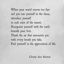 When Your World Moves Too Fast Nature Quotes Quotes To Live By Me Quotes
