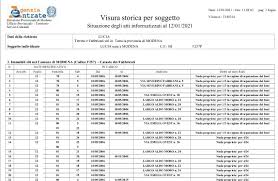 Visura Catastale Storica Per Soggetto Visurasi
