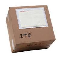 EtiSend Neutral mailing pockets 100% recyclable kraft paper - translucent -  C6 A4/4 - 162 mm x 120 m m - per box of 1000 pieces