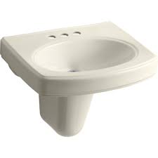 kohler k 2028 4 96 pinoir bathroom sink