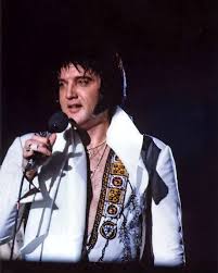 Elvis aaron presley was born on january 8, 1935 in east tupelo, mississippi, to gladys presley (née gladys love smith) and vernon presley (vernon elvis presley). Elvis On Stage In Hollywood In February 12 1977 Elvis Presley Photos Elvis Jumpsuits Elvis In Concert