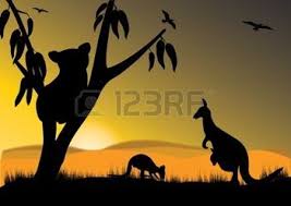 Outback Stock Photos Pictures Royalty Free Outback Images And Stock Photography Australian Animals Animal Silhouette Silhouette Painting