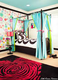 While searching in the internet for cool decor ideas for a teenage girl's bedroom, you may notice lots of them are including flowers. Funky Modern Colorful Girl S Bedroom Tween Girl Bedroom Colorful Girls Bedroom Girly Bedroom