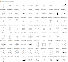 comprehensive basic electrical schematic symbols electrical