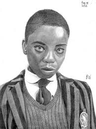 I meant to show you this weeks ago. I did this drawing of Bianca. Hope you  like it