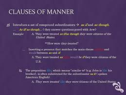 An adverbial is a sentence element or functional category. Adverbial Subordinate Clause Ppt Download