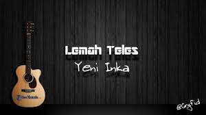 Chord Gitar dan Lirik Lagu Lemah Teles - Yeni Inka, Kunci Dasar C Mudah Dimainkan - Tribunmanado.co.id