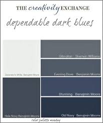 Dark Blues By Sherwin Williams Dark Blue Paint Color Dark Blue Paint Blue Paint Colors