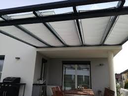 Seilzugmarkise Hellgrau Als Sonnenschutz Terrassendach Sonnenschutz Terrasse Sonnenschutz Terrassendach Terrassendach
