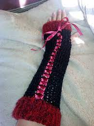 Diy pattern fingerless gloves knitting (farm3.static.flickr.com). Ravelry Loom Corset Fingerless Gloves Pattern By Trina M Reid