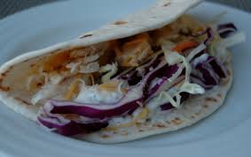 Fold tortilla over and enjoy! Lulu S Recipe Box Fish Tacos