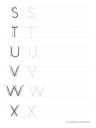 It is not about getting it perfect! Print And Practice The English Alphabet Writing Upper Case Letters