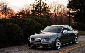 Gray Audi S4 Mercedes Benz Sedan Black Mercedes Benz Audi S4