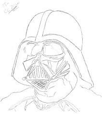 Dessin star wars à imprimer élégant image coloriage star. Darth Vader By Theelzein On Deviantart