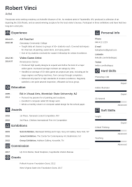 Download the cover letter template (compatible with google docs and word online) or see below for more examples. Artist Resume 20 Templates Best Examples For All Artists