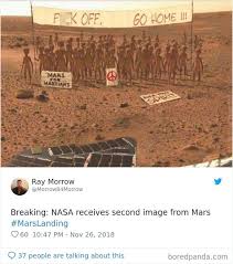 Play video how will mars rover navigate 'hazardous' landing sites? 40 Hilarious Reactions To Nasa S Insight S First Photos From Mars Photo Funny Pictures Weird Stories