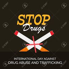 There was an international conference on drug abuse and illicit trafficking held in 1967. Vector Illustration Of A Background For Drug Abusing Concept Royalty Free Cliparts Vectors And Stock Illustration Image 130750438