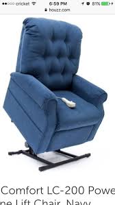 Easy Comfort Lc 200 Power Recline Lift Chair Navy In Denver Letgo Recliner Chair Lift Chairs