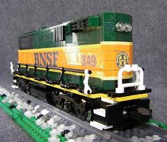 Bnsf Gp60b Front Lego Trains Lego Train Station Lego Cars