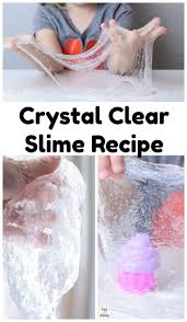 How to make slime with glue, water and salt only! How To Make Clear Slime Easy Recipe Fun With Mama