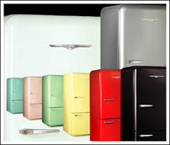 retro 50s style refrigerators