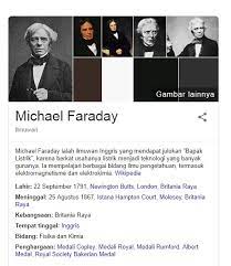 19 Fakta Menarik Michael Faraday Ilmuwan Dari Inggris - Segala Fakta