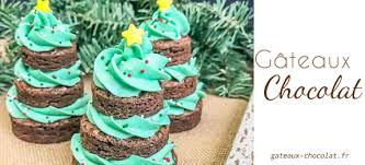 Recette de l'arbre de noel en verrine. Comment Realiser Des Petits Sapins De Noel 3d Au Chocolat